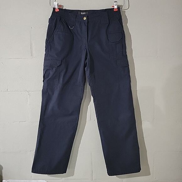511 Tactical Pants Blue Straight Cargo Law Enforcement EMS EMT Security Women 10 - Picture 1 of 8